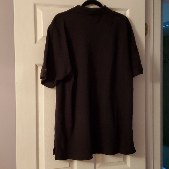 IZOD Black Golf Shirt L - Picture 4 of 5